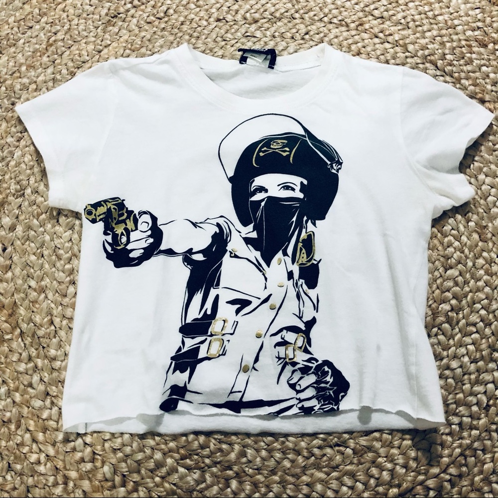 Tank Theory vintage T-shirt pandemic mask riot